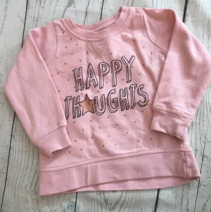 12-18 Months Happy Thoughts Sweater