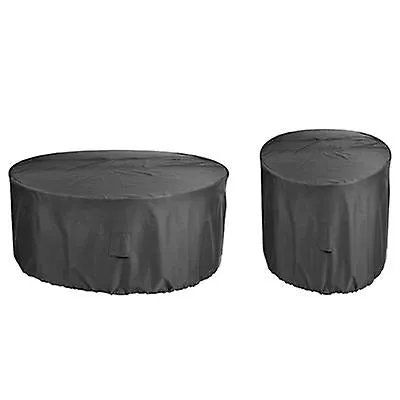 128*71cm Round furniture dustproof and waterproof cover, outdoor garden table furniture protective cover AZ22872