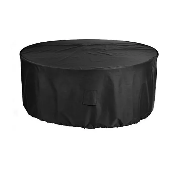 128*71cm Round furniture dustproof and waterproof cover, outdoor garden table furniture protective cover AZ22872