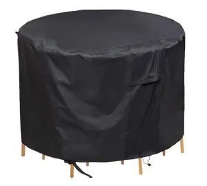 128*71cm Round furniture dustproof and waterproof cover, outdoor garden table furniture protective cover AZ22872