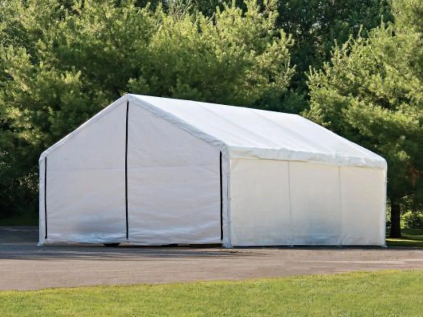 30x18 ft. Heavy Duty SuperMax Wedding Party Event Canopy Tent Fire Rated with Side Enclosure Kit