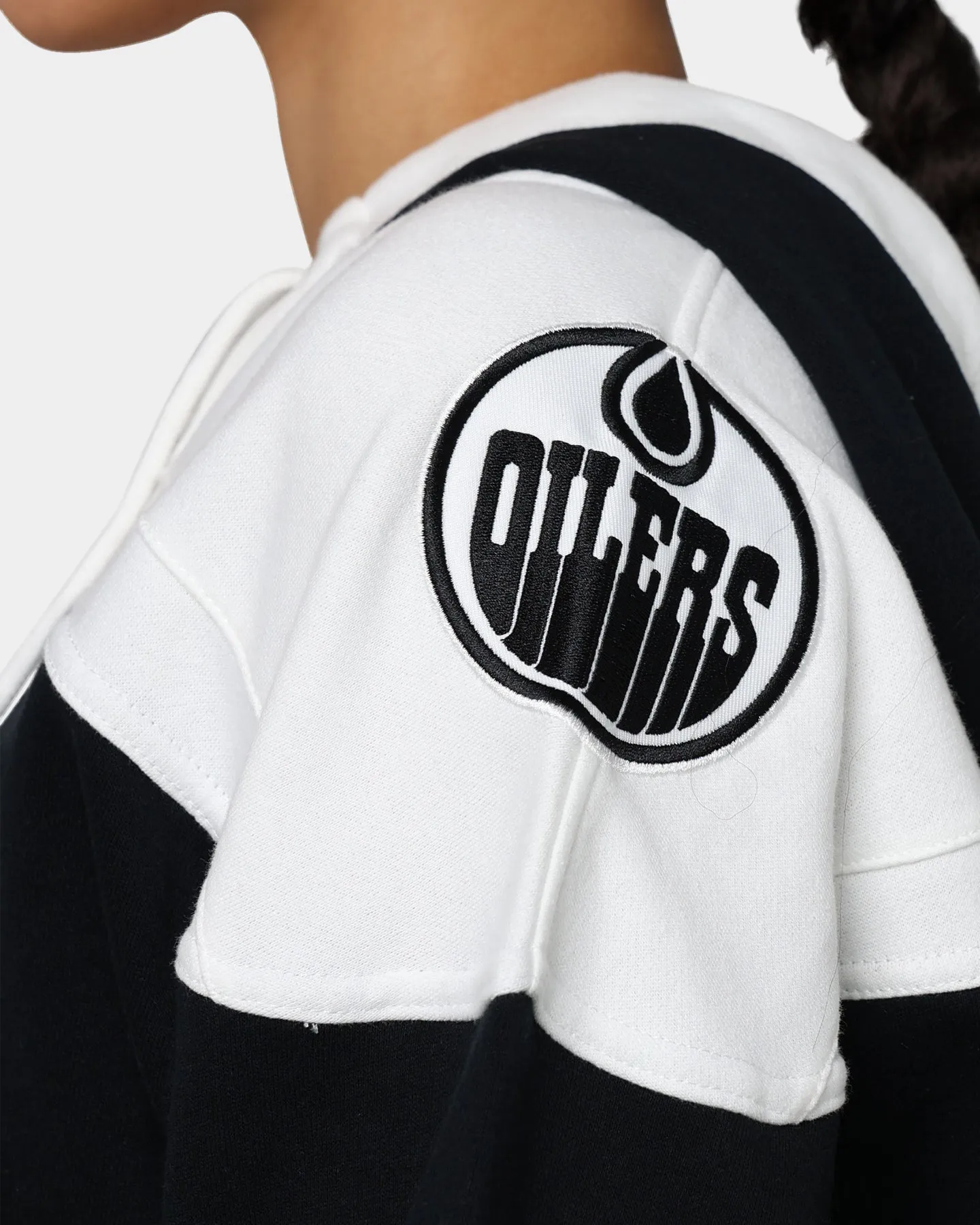 47 Brand Edmonton Oilers Superior Lacer Hoodie Jet Black