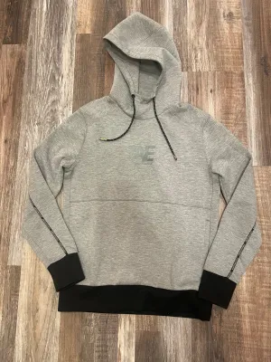 American Eagle Grey Hooded Sweatshirt Mens size XSmall