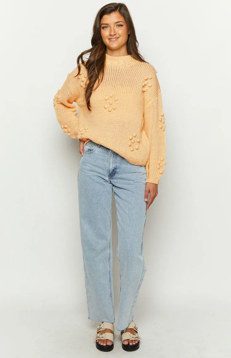 Andrina Yellow Knit Jumper