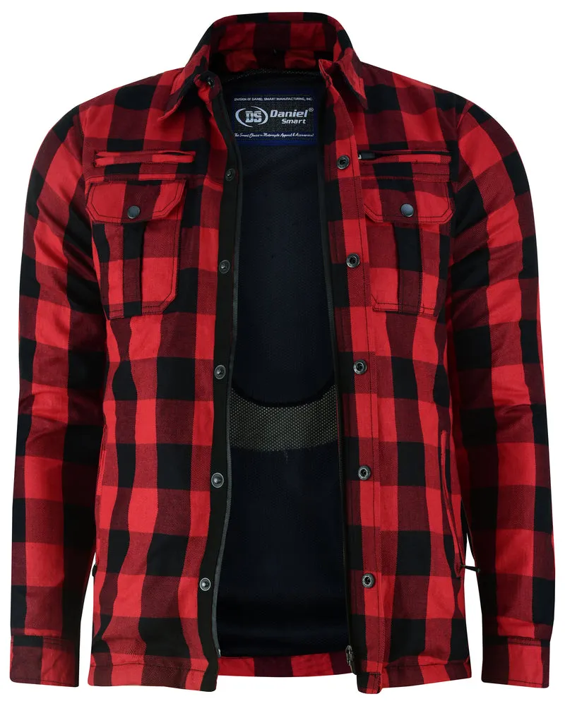 Armored Flannel Shirt - Red