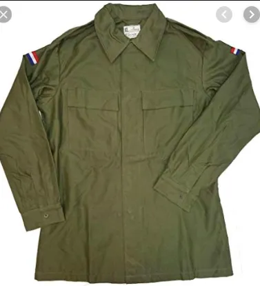 Assorted Authentic Military Fatigue Shirt Mixed Grab Bag