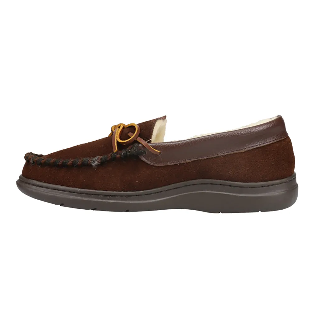 Atlin Boa Moccasin Slippers