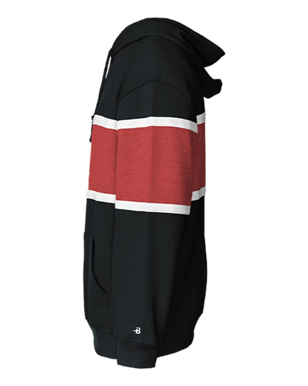 Badger Untied Athletic Fleece Hooded Sweatshirt 1282