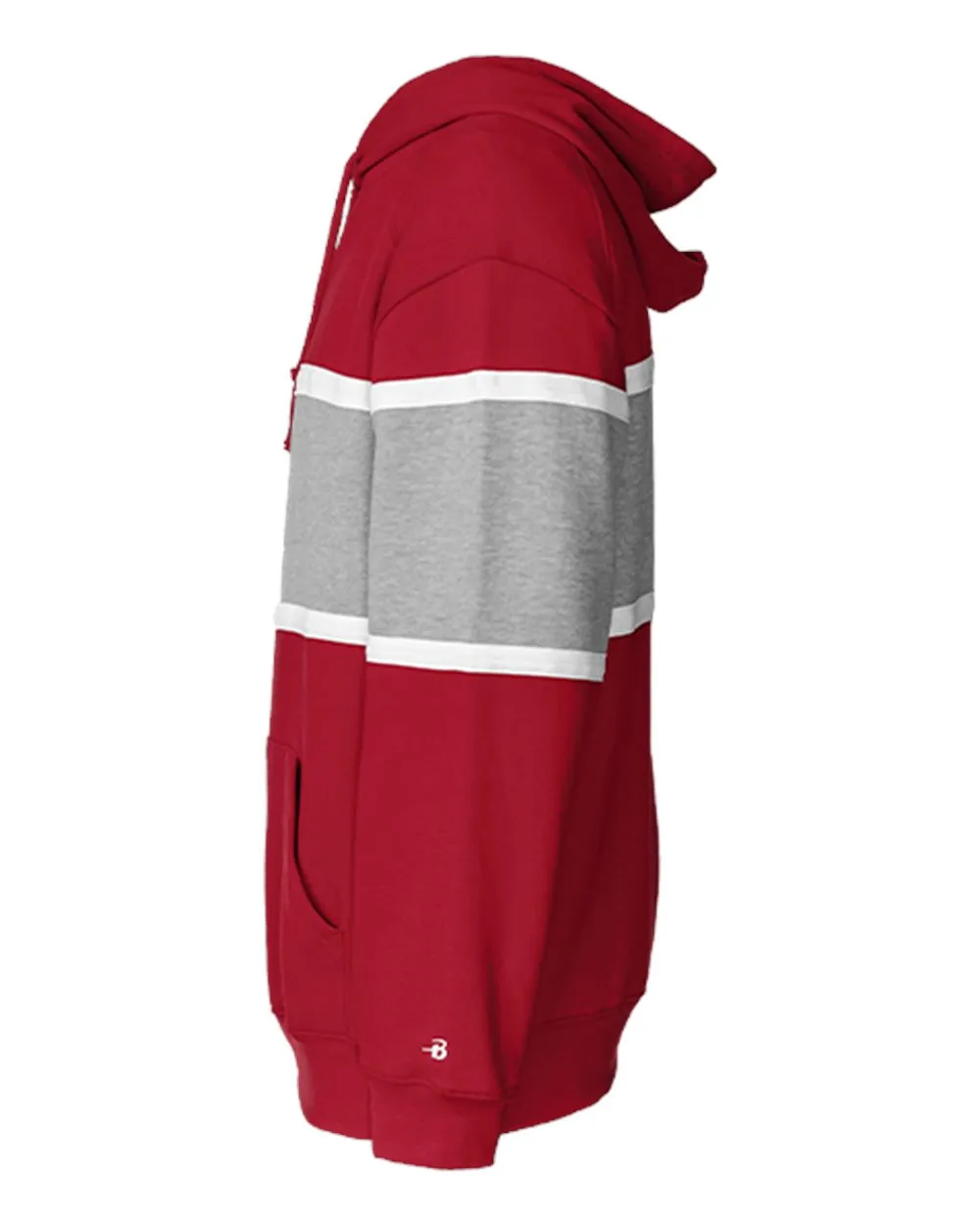 Badger Untied Athletic Fleece Hooded Sweatshirt 1282