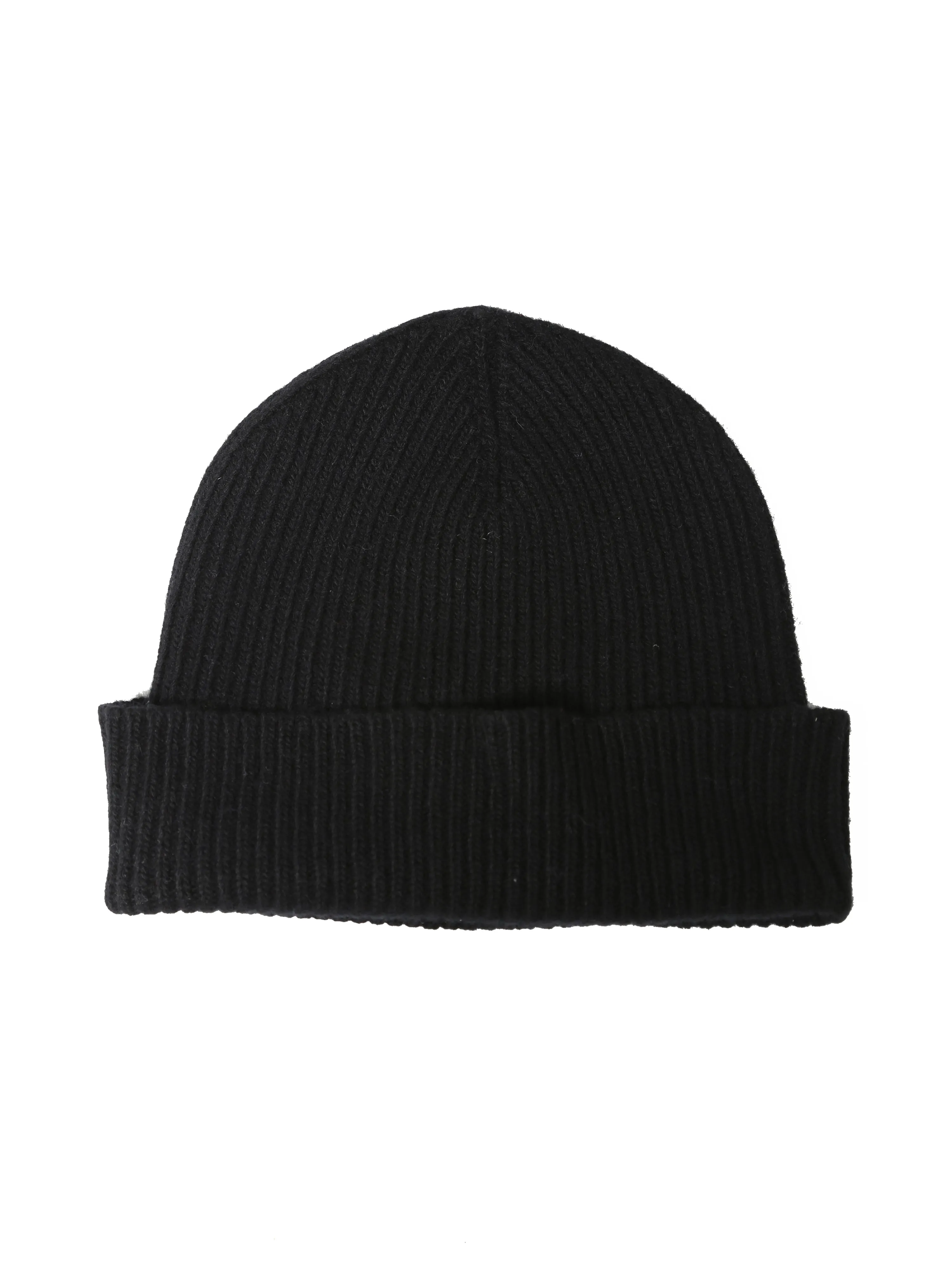 Beanie - Black with white