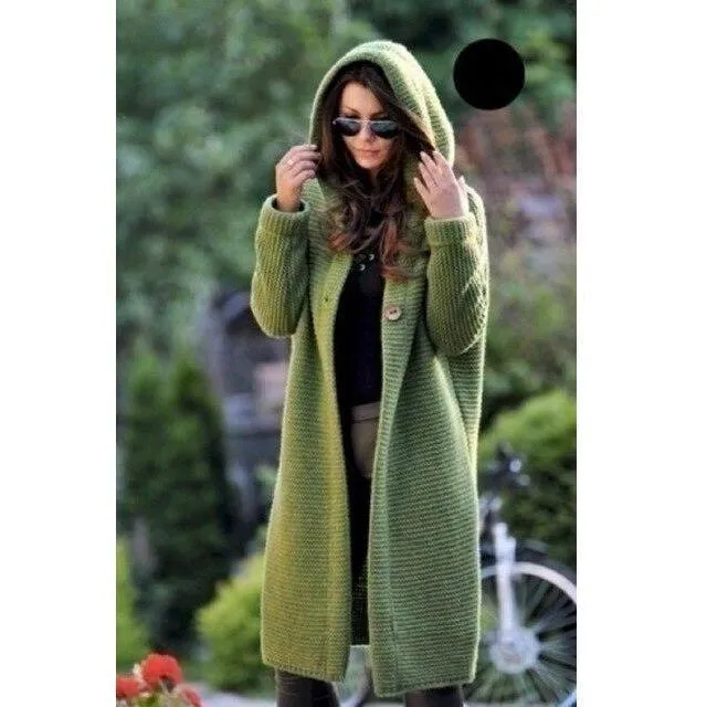 BerryBetty - Casual Knitted Long Coat