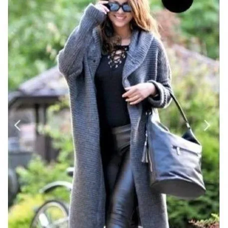 BerryBetty - Casual Knitted Long Coat