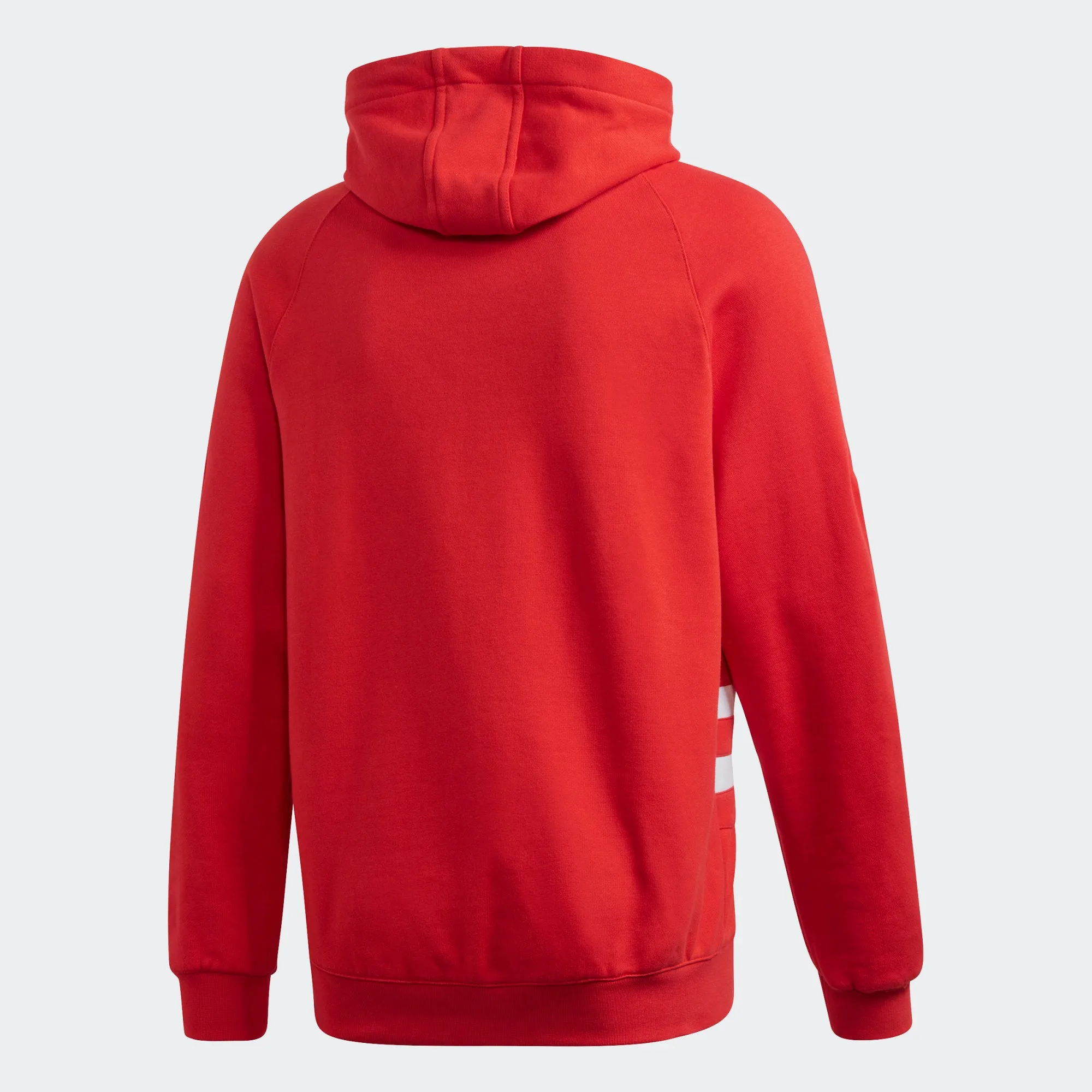 BIG TREFOIL HOODIE Lush Red-Fm9907