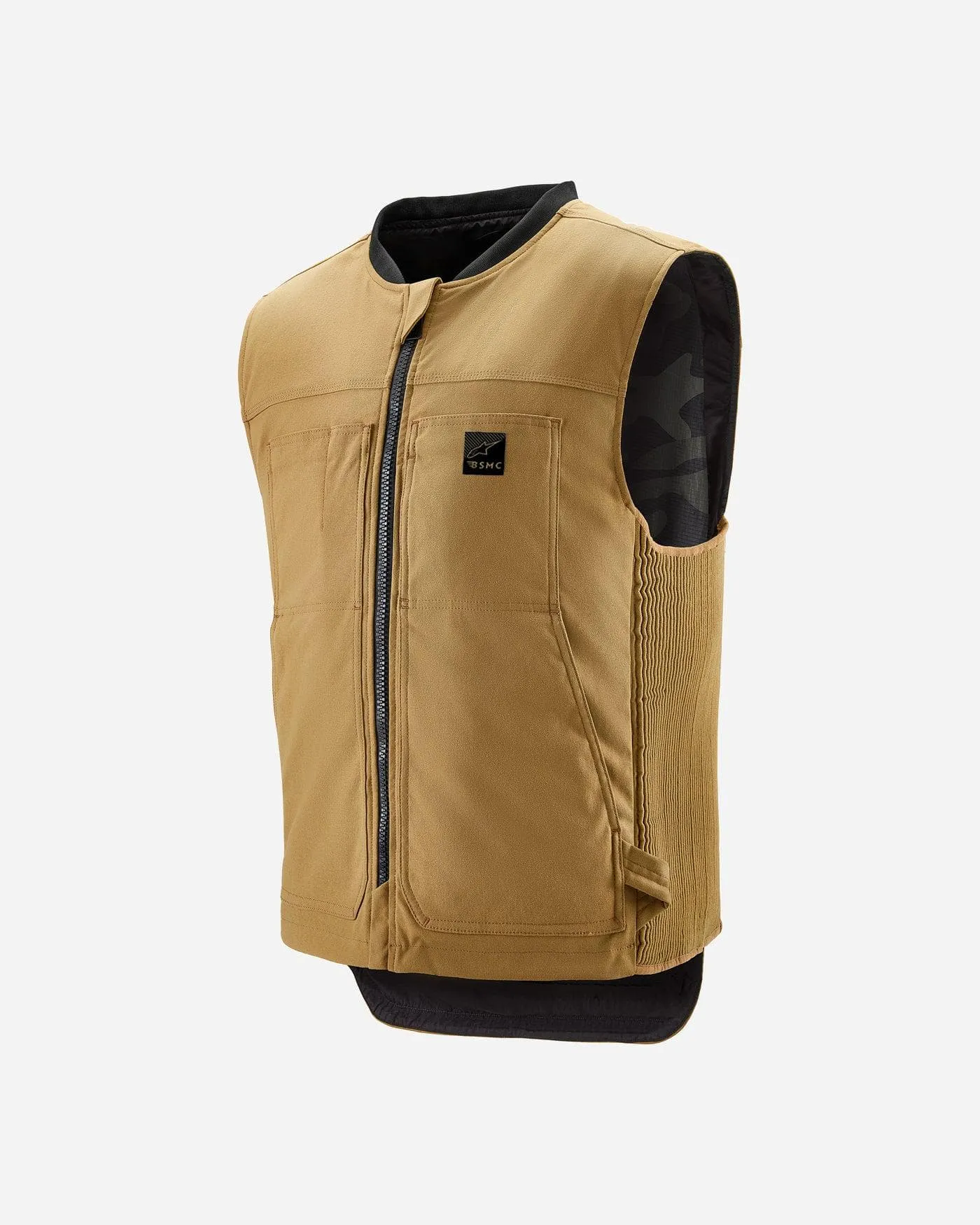 BSMC x Alpinestars TechAir 3 Canvas Airbag Vest - Tan