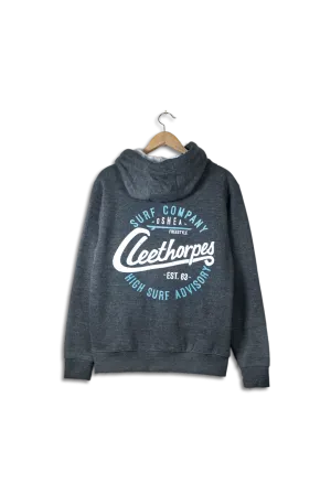 Cleethorpes Charcoal Zipped Hoody - High Surf