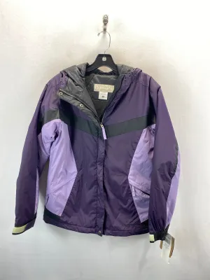 Coat Parka By Pacific Trail In Purple, Size: M