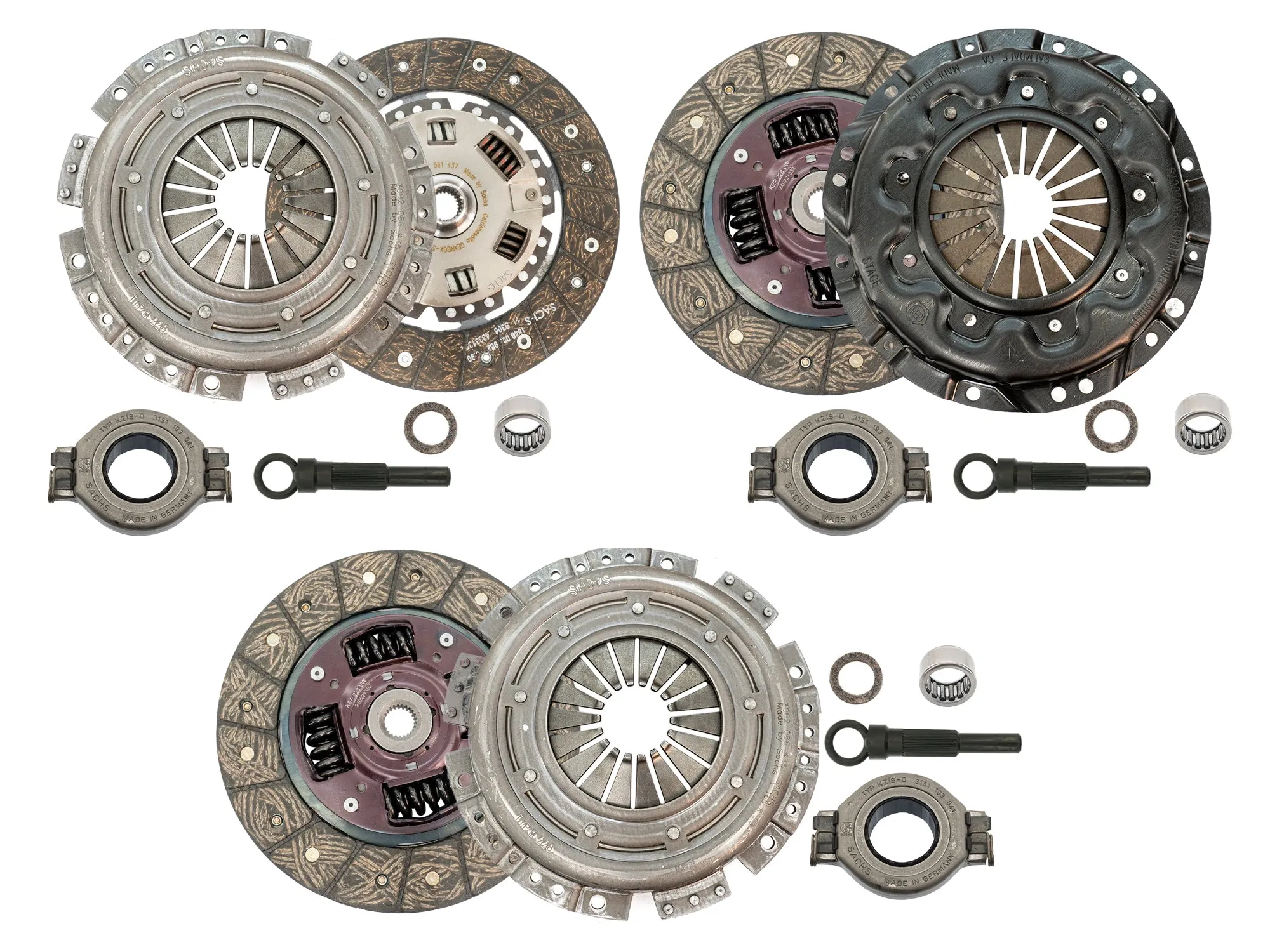 Complete Clutch Kits (Standard & Heavy-Duty) [Bus/Vanagon]