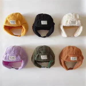 Cozy Lamb's Fleece Candy Color Children's Winter Hat