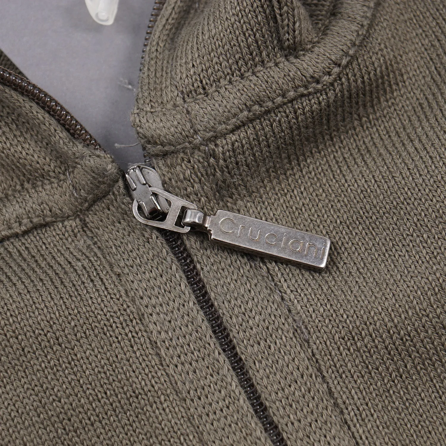 Cruciani Full-Zip Hooded Sweater