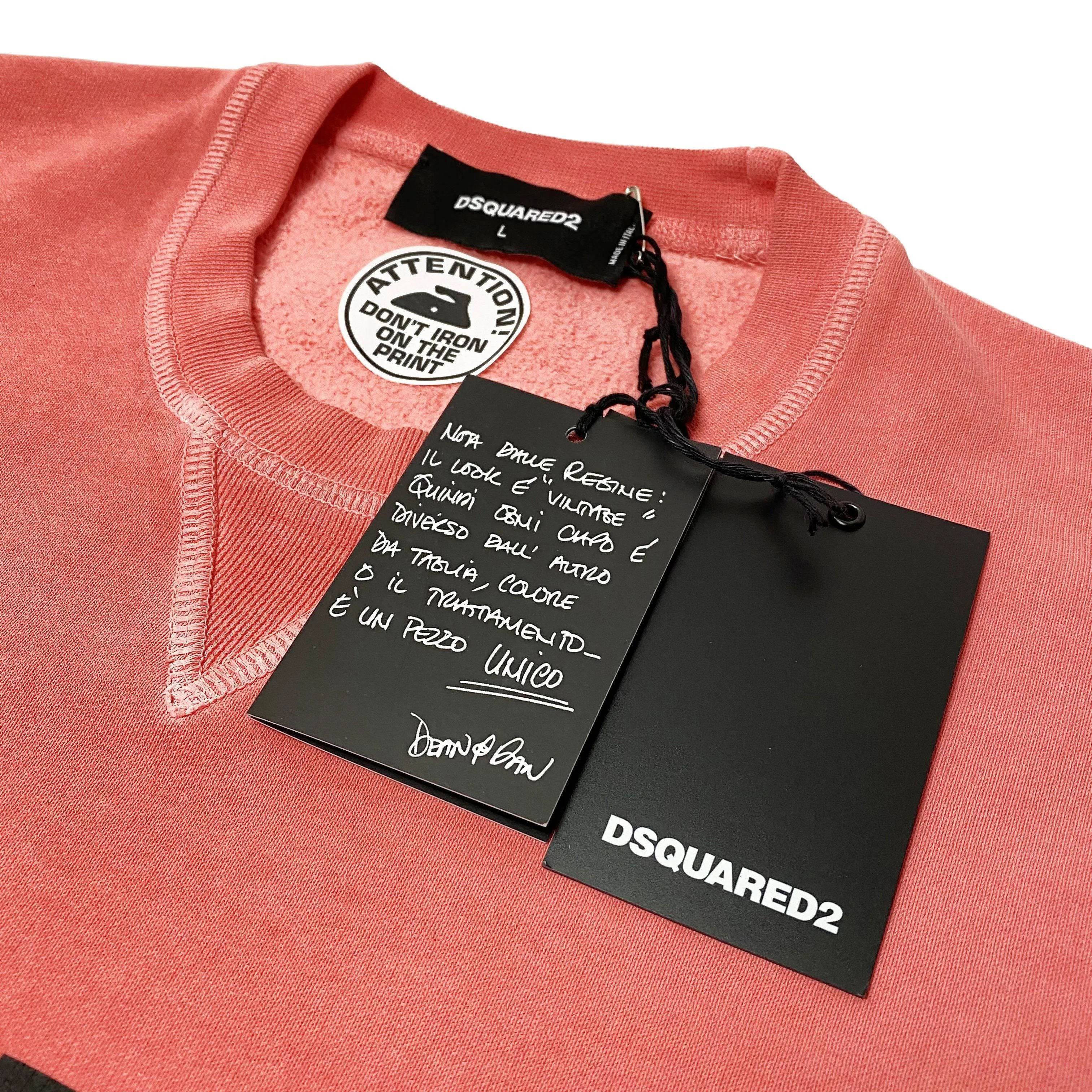 Dsquared Coral Caten Sweatshirt