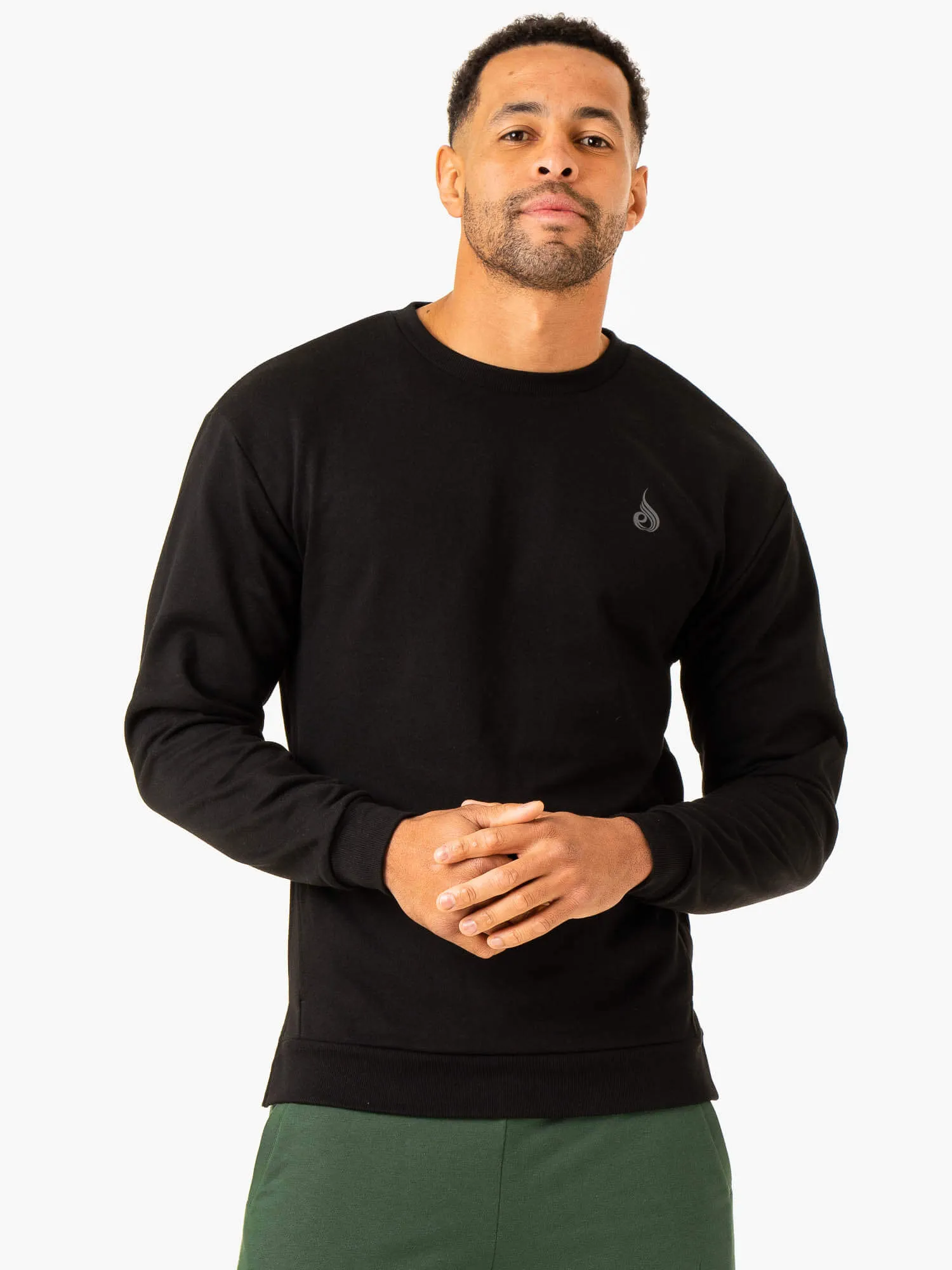 Heritage Crew Neck - Black