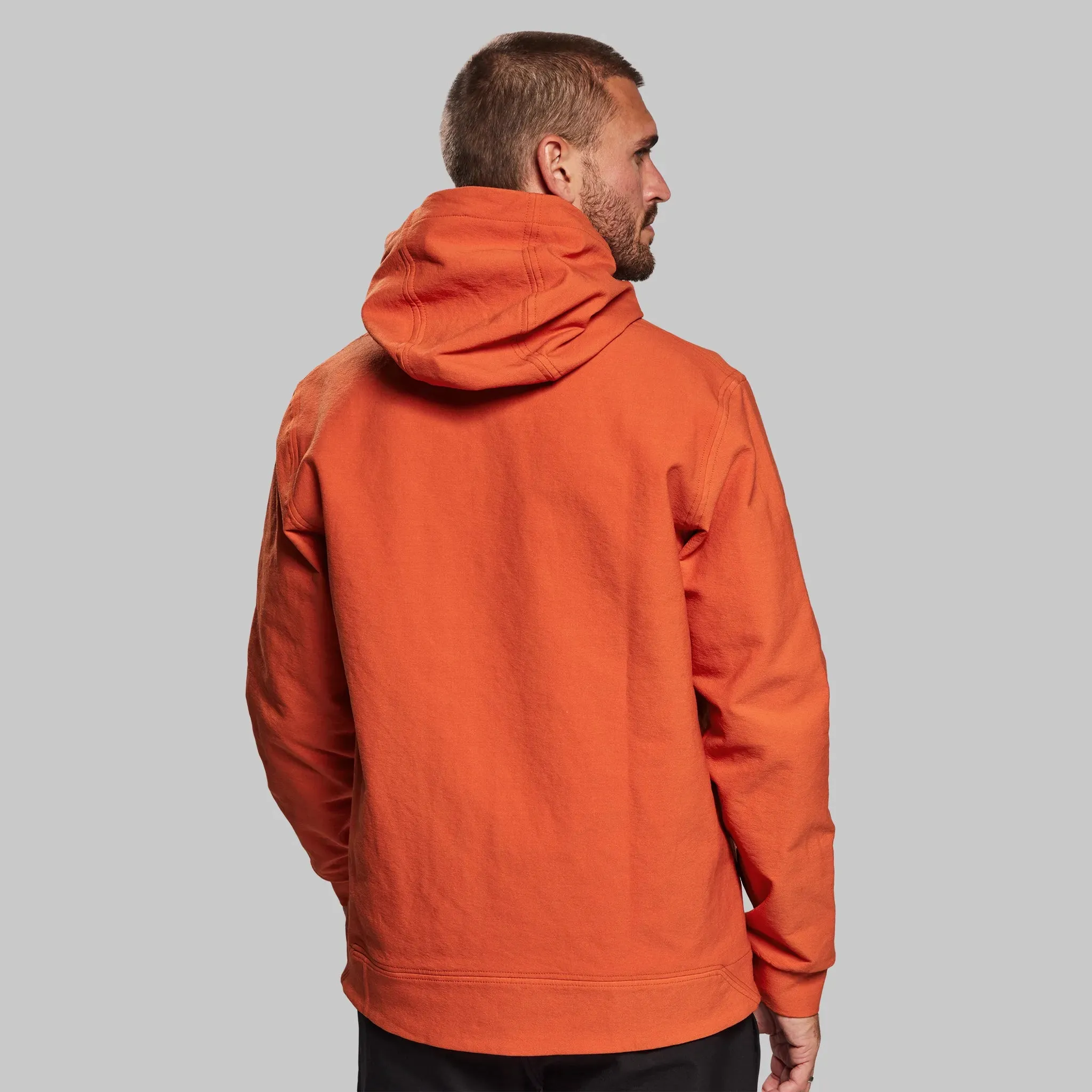 Indestructible Hooded Jacket. International Orange edition