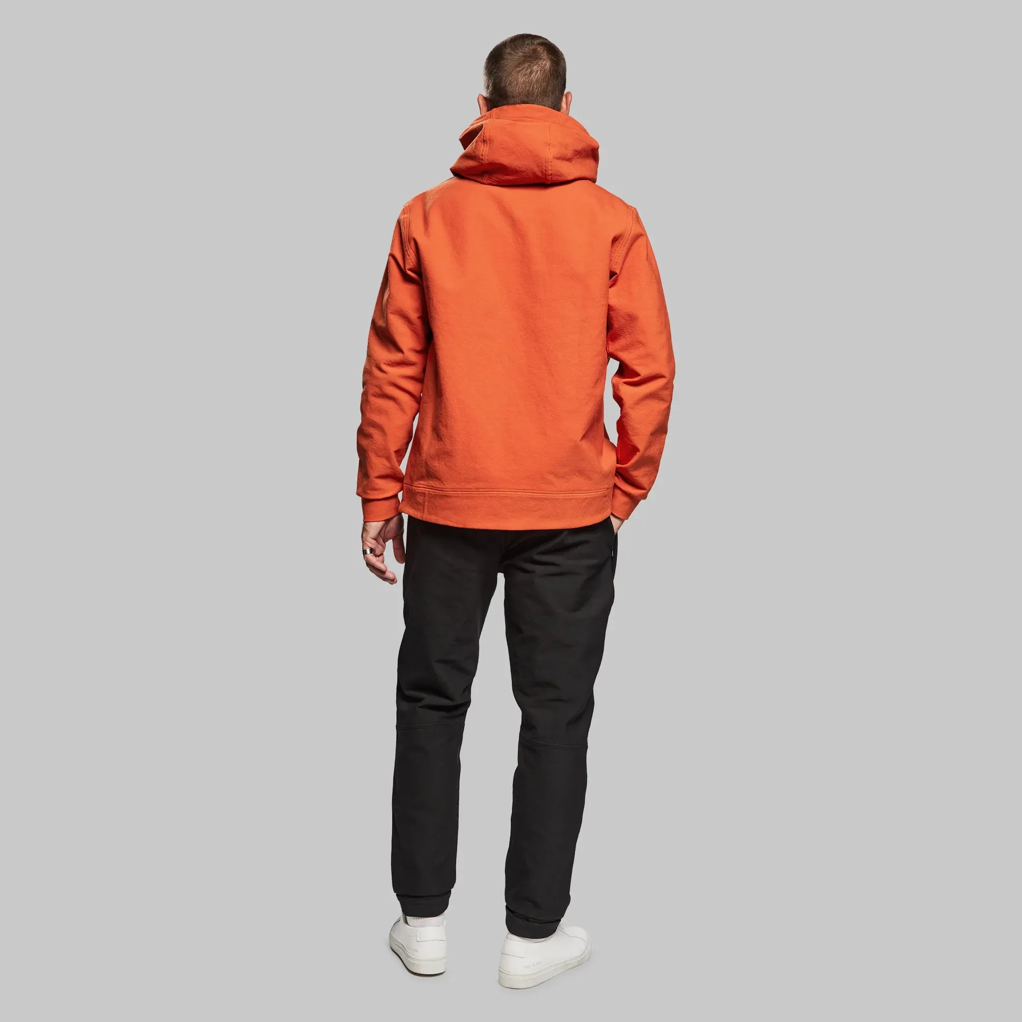 Indestructible Hooded Jacket. International Orange edition