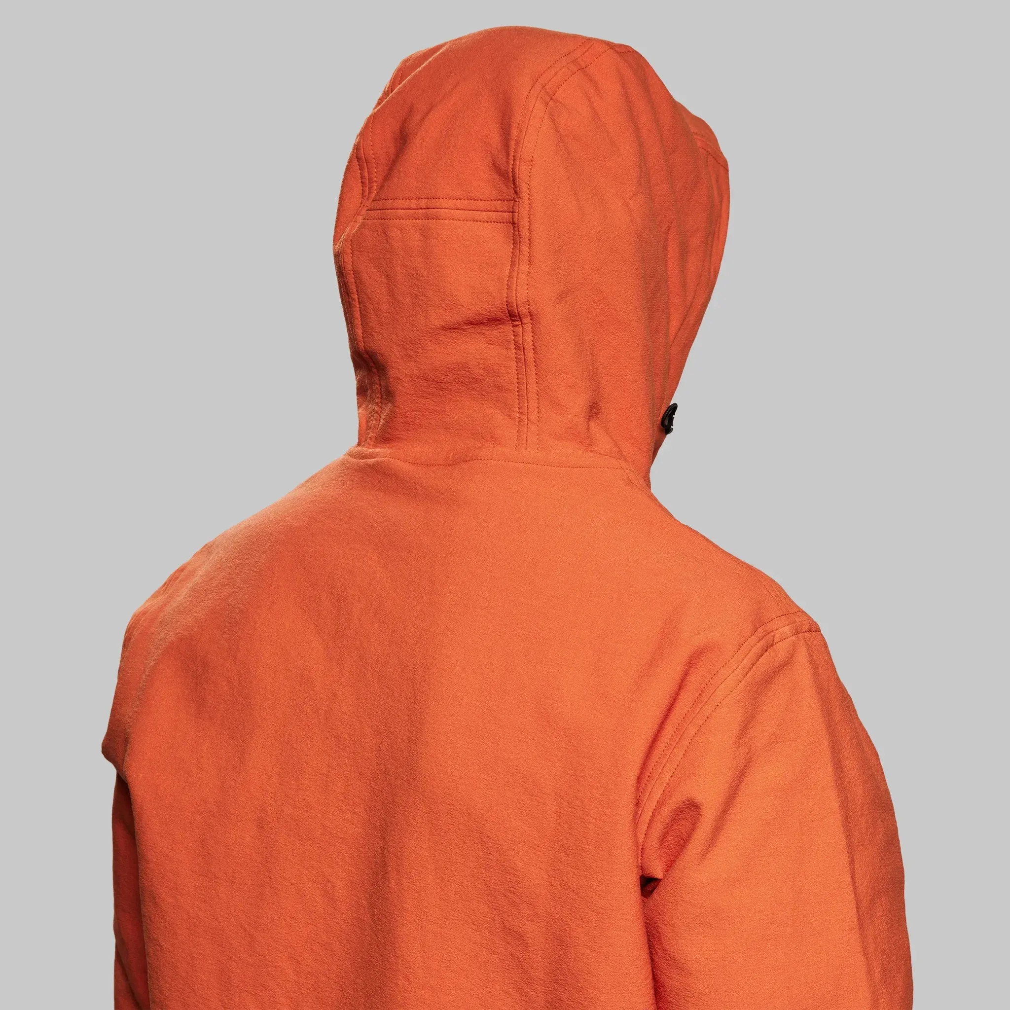 Indestructible Hooded Jacket. International Orange edition