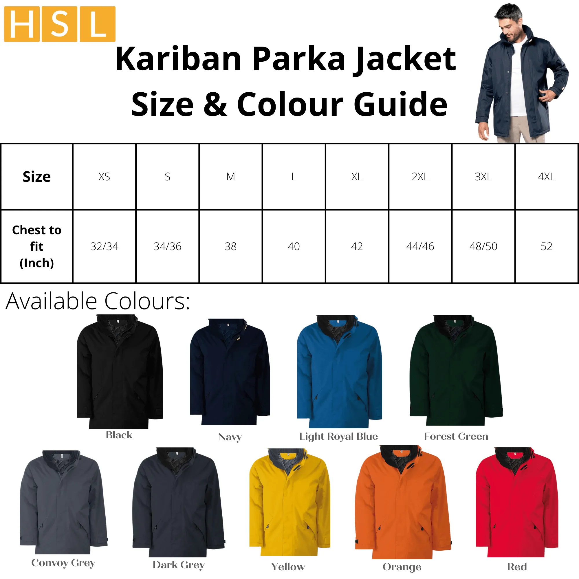 Kariban Parka Jacket