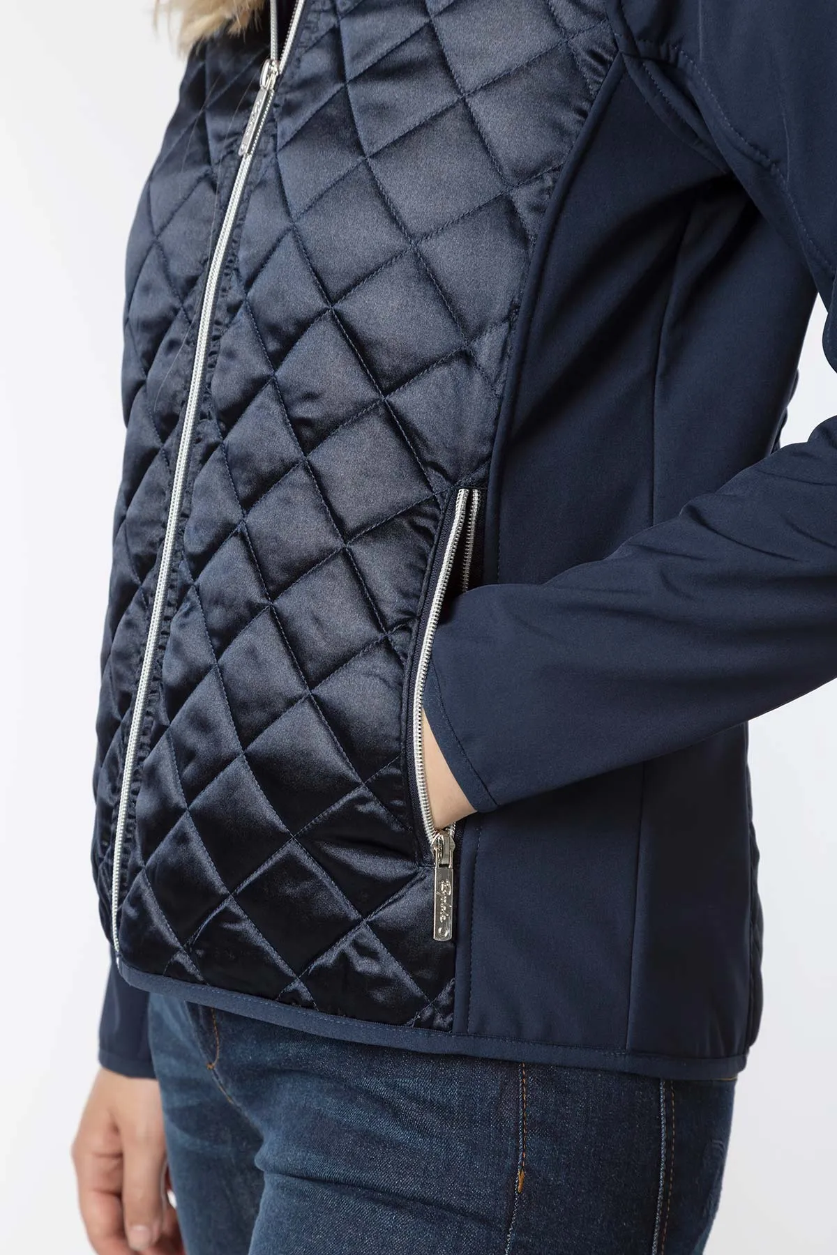 Ladies Hybrid Quilted Jacket - Askwith