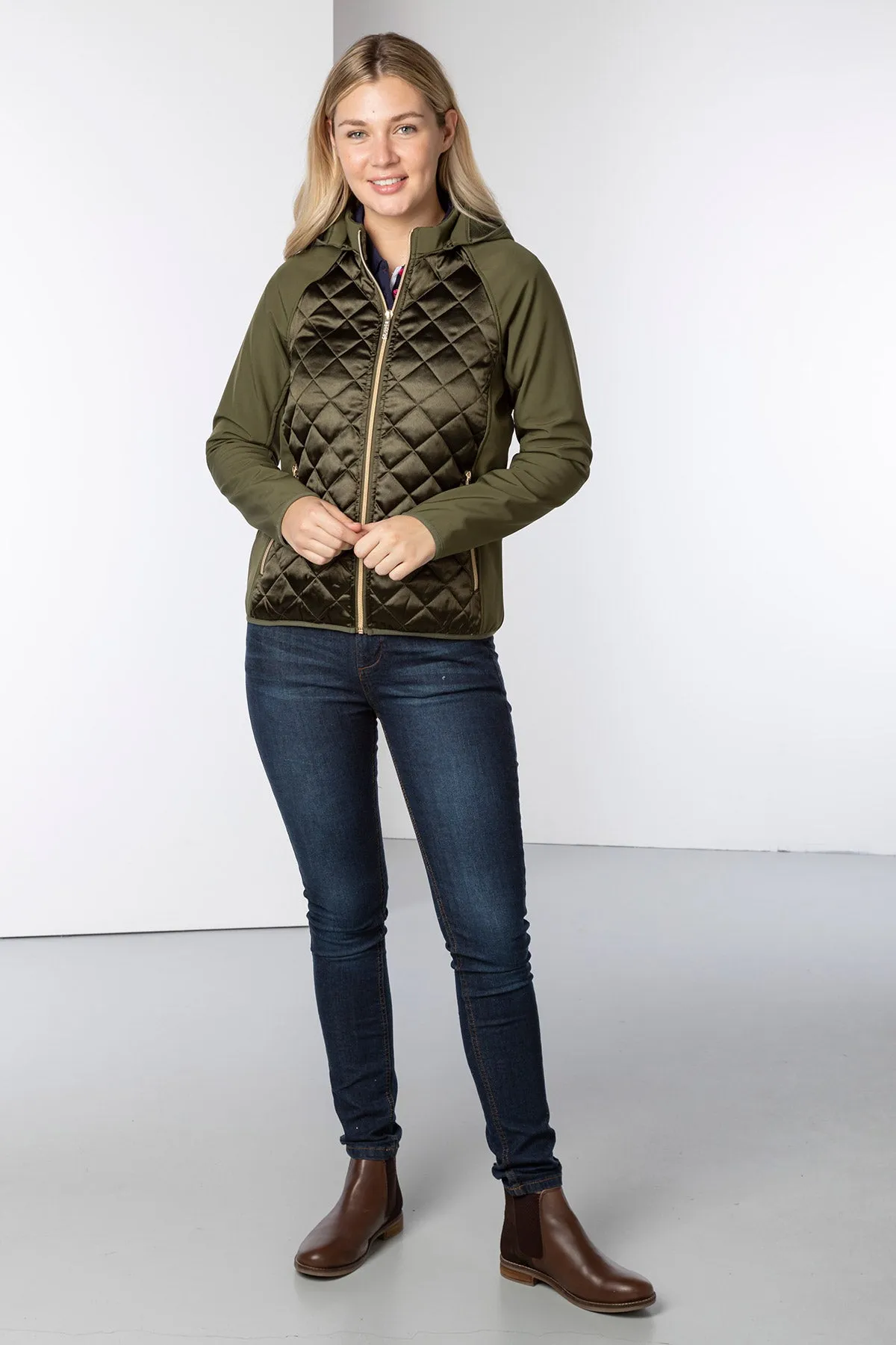 Ladies Hybrid Quilted Jacket - Askwith