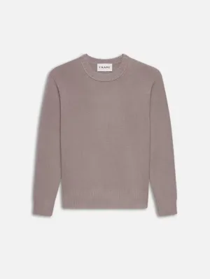 Men's Cashmere Crewneck Sweater -- Soft Lavender