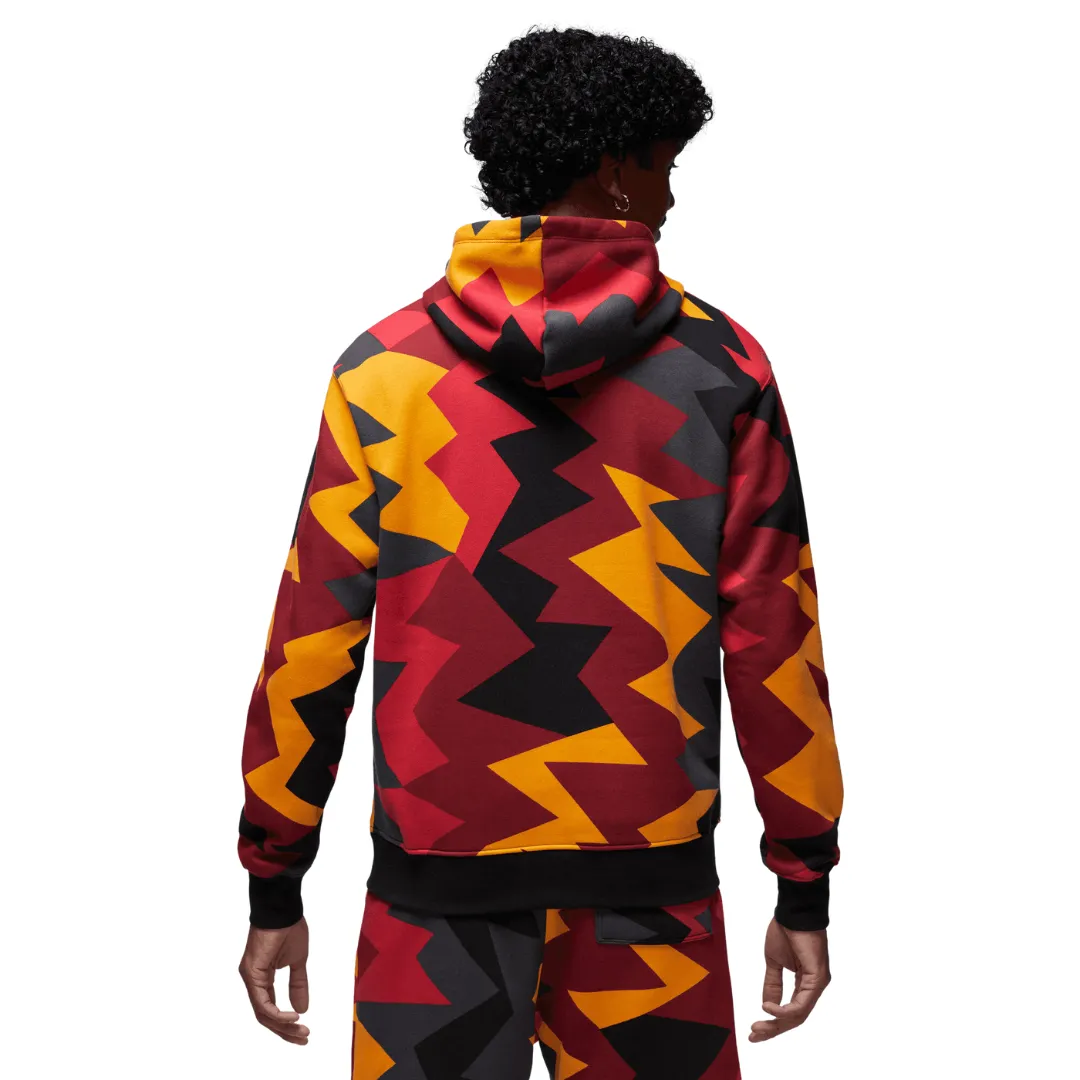 Men's Jordan Flight MVP Hoodie - Cardinal Red/Black/Sail