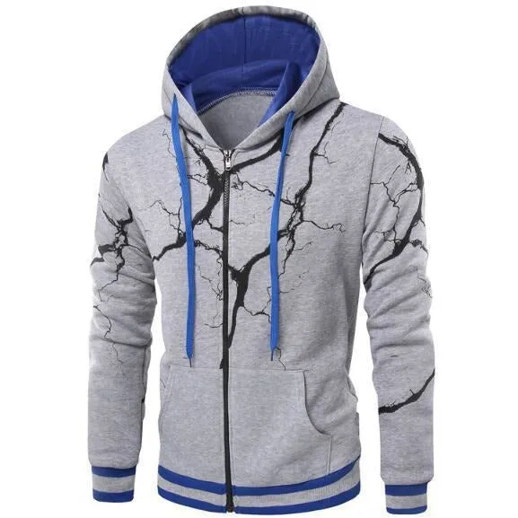 Men's Lightening Cardigan Winter Zipper