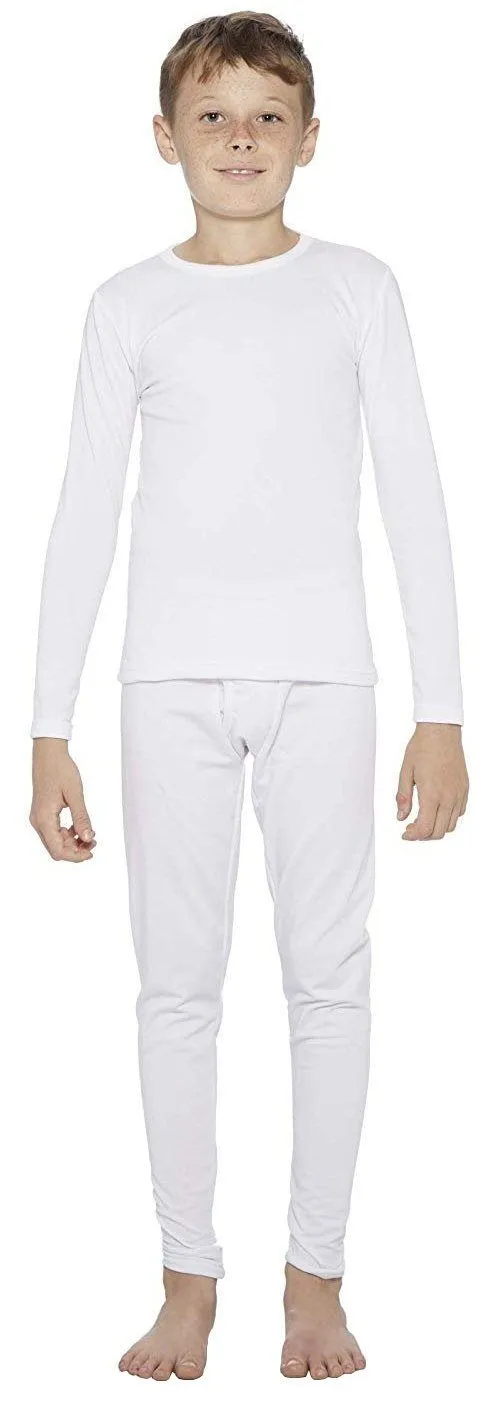 Monte Carlo Pure New Merino Wool Machine Washable Thermal Lower for Boys Off White