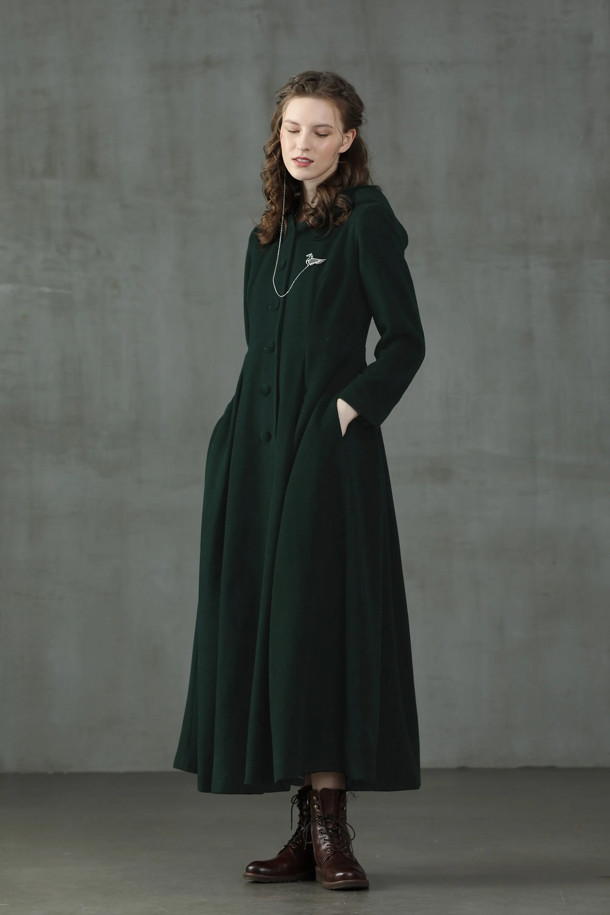 My Fair Lady 26 | Hooded Wool Coat