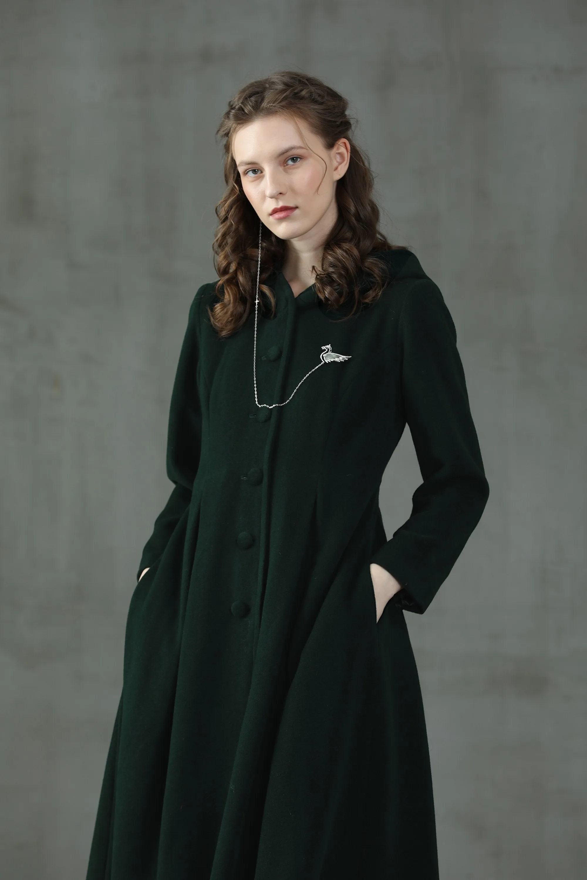 My Fair Lady 26 | Hooded Wool Coat