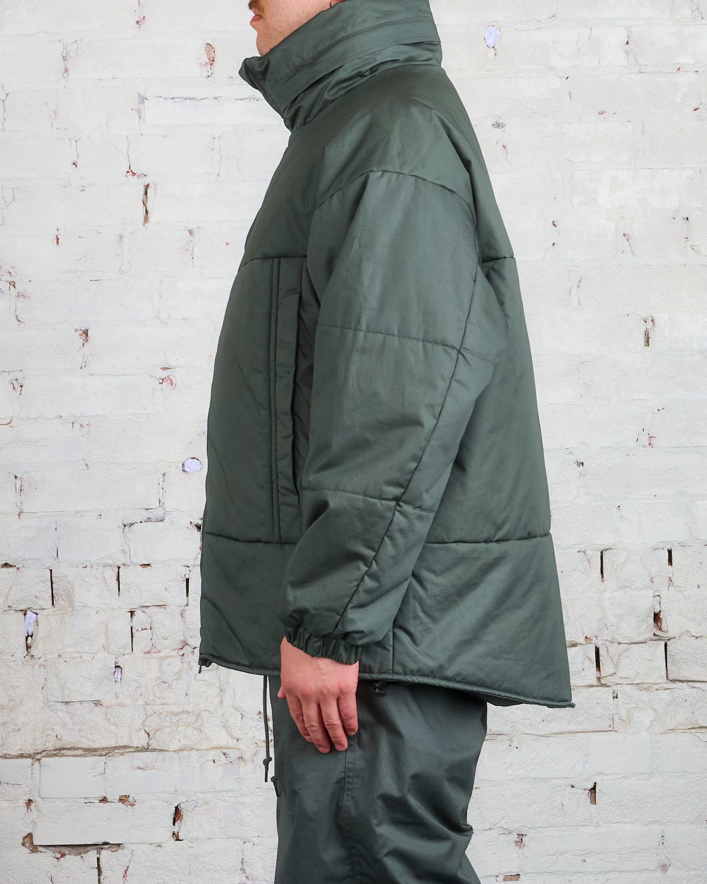 nanamica Primaloft Eco Insulation Gabardine DWR Jacket Moss Green