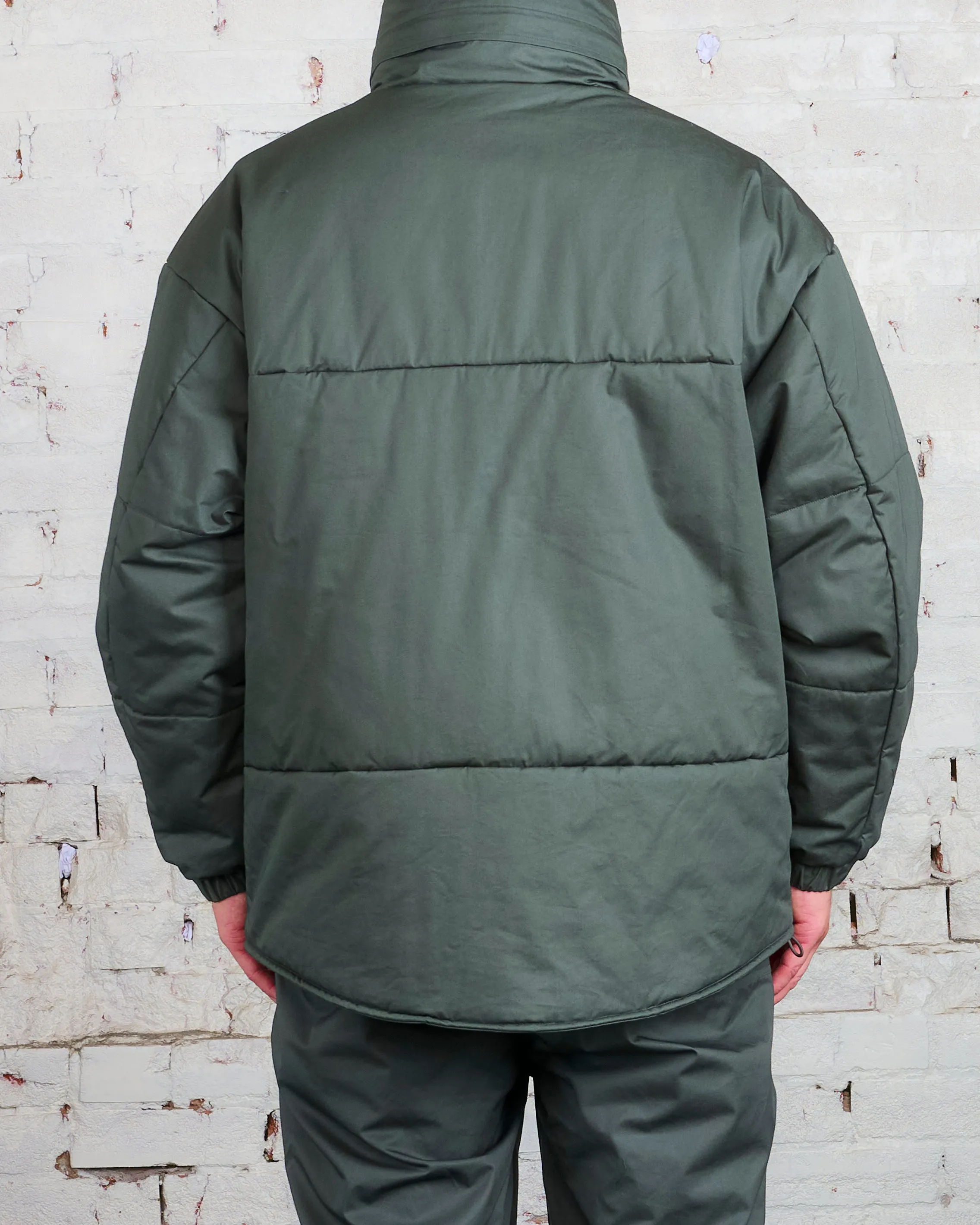 nanamica Primaloft Eco Insulation Gabardine DWR Jacket Moss Green