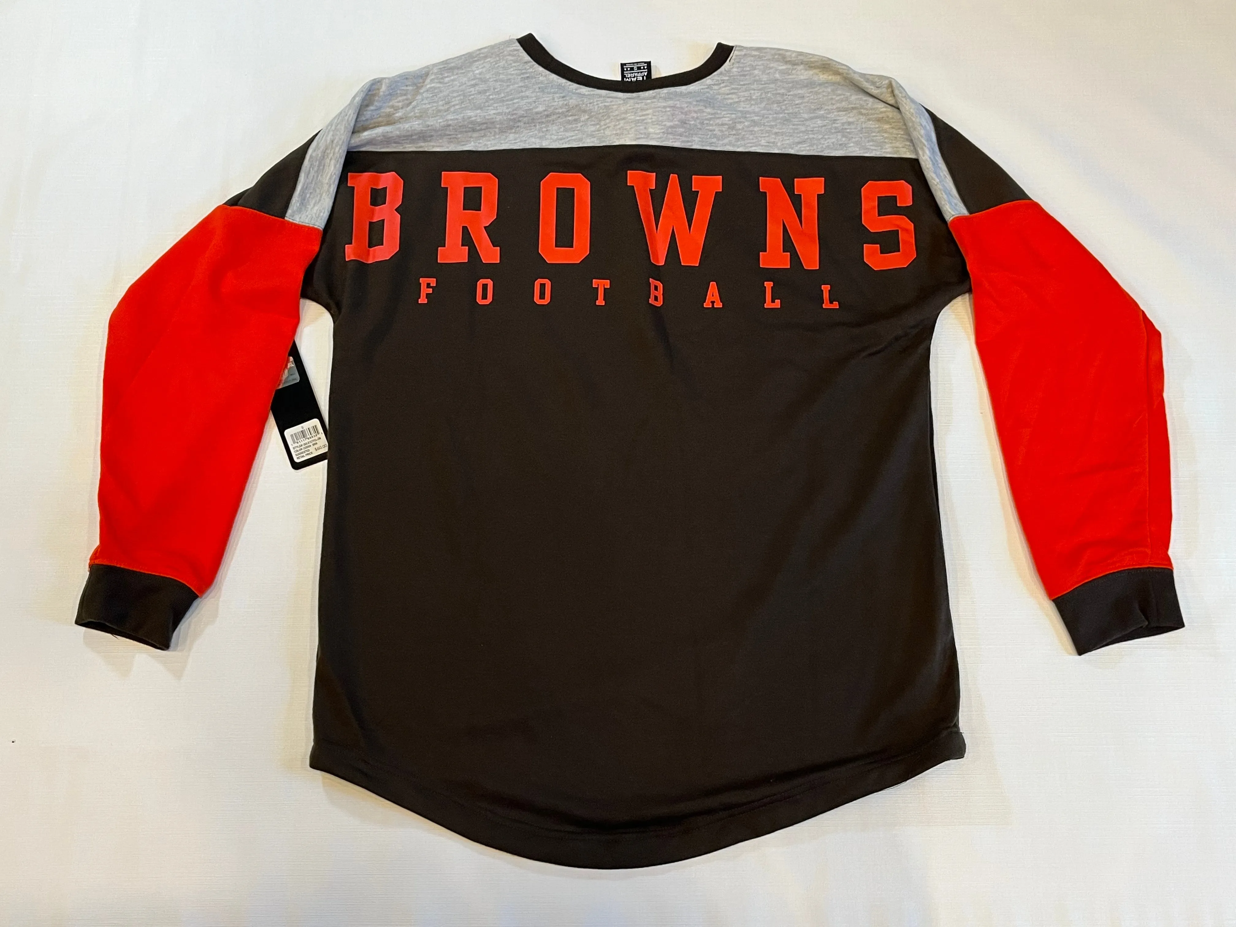 NFL CLeveland Browns Crewneck Sweatshirt Womens size Small