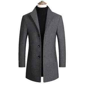 Obakoto Wool Overcoat Jacket