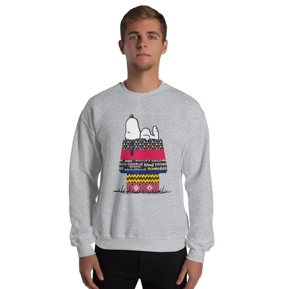 Peanuts Snoopy House Unisex Crewneck