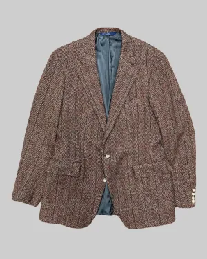 Polo Ralph Lauren Light Brown Tweed Blazer (L)