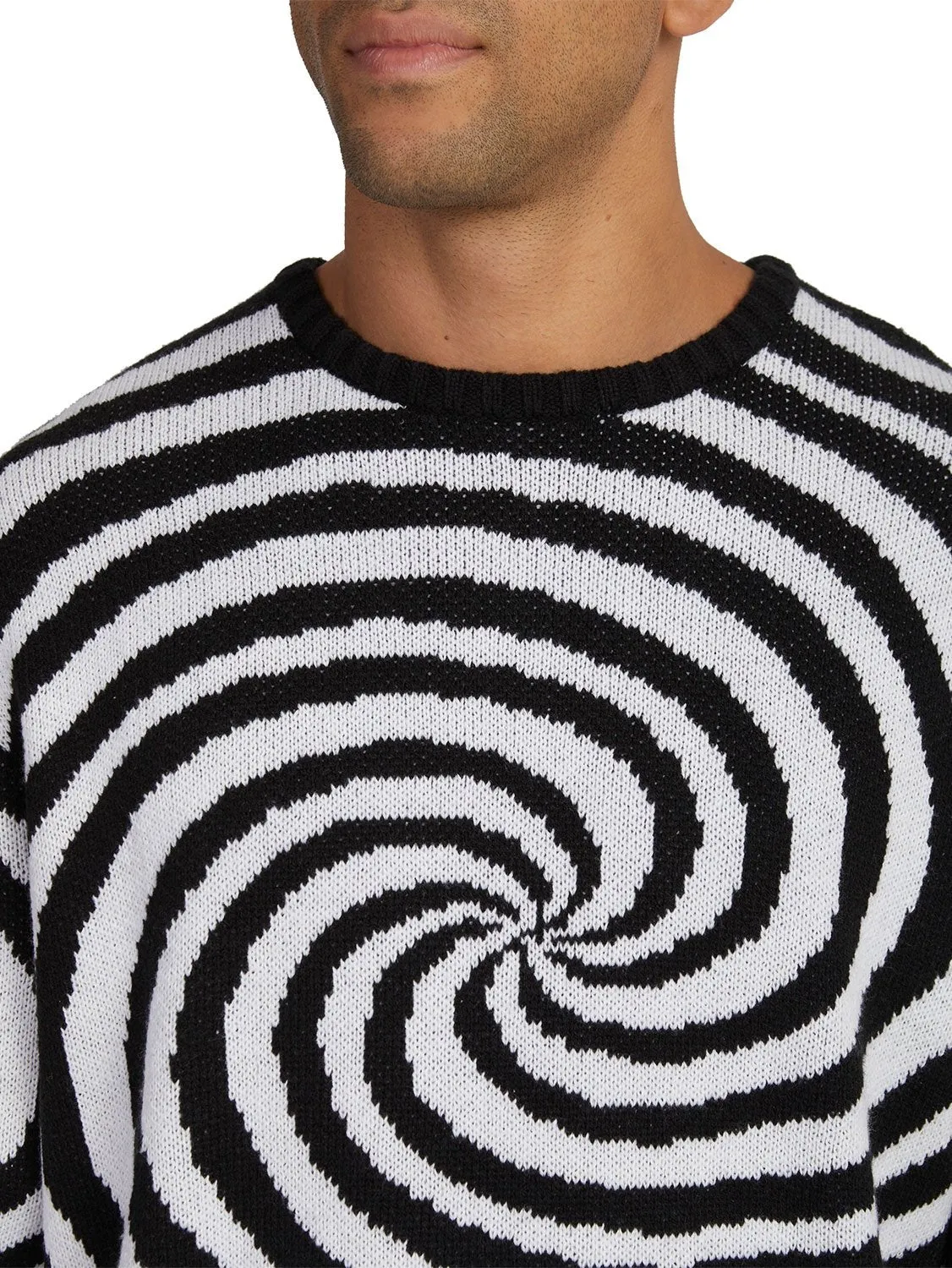 RVCA Men's Spiral Crew Knit