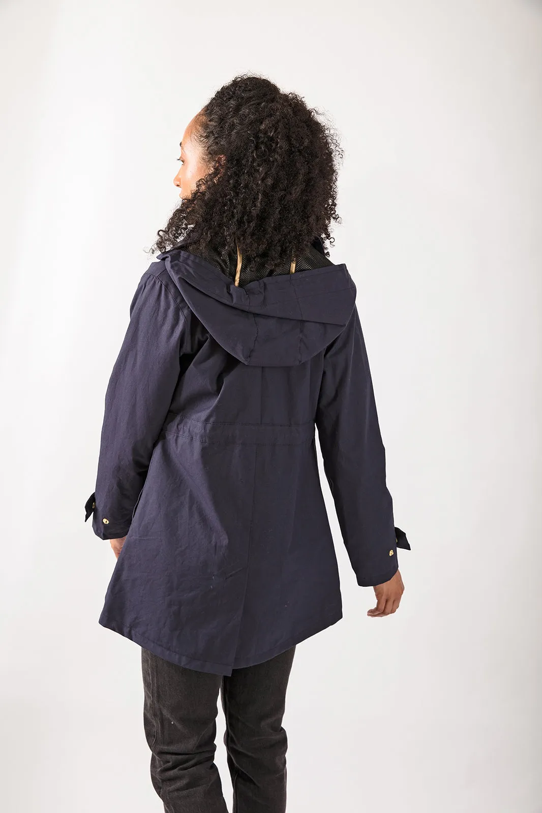 Shell Parka in Navy