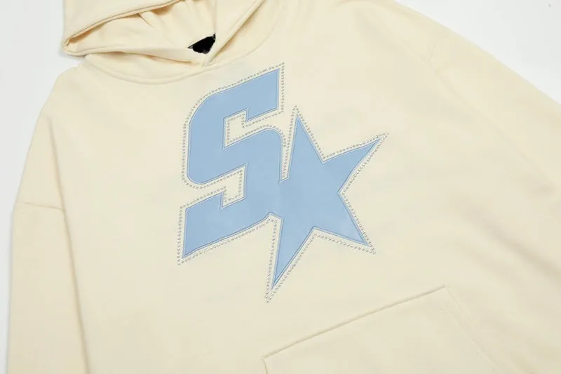 Star Letter | Printed Hoodie