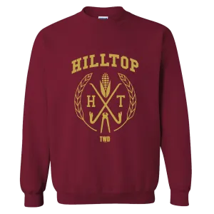 The Walking Dead Hilltop Collegiate Fleece Crewneck Sweatshirt