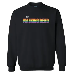 The Walking Dead Pride Logo Fleece Crewneck Sweatshirt