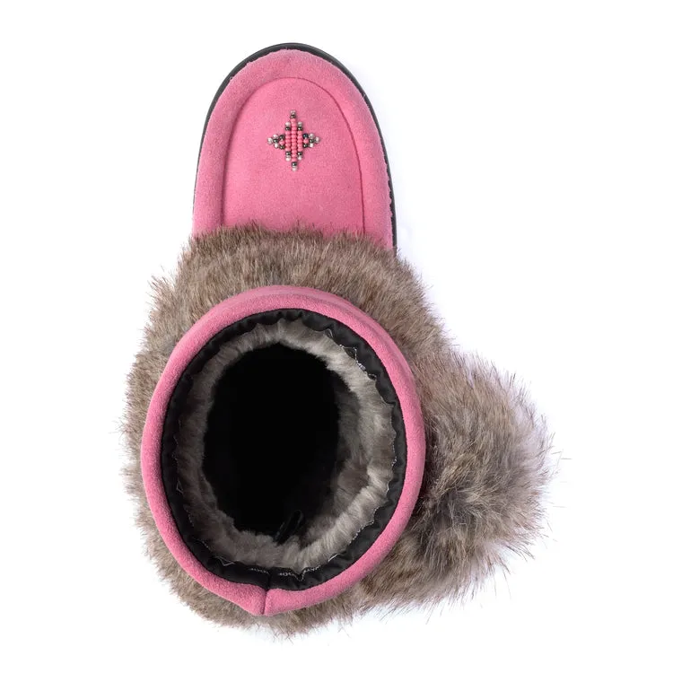 Waterproof Faux Fur Kids Snowy Owlet