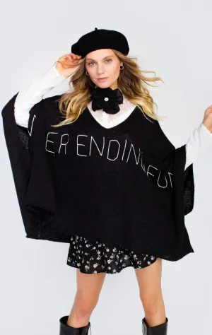 Wildfox Never Ending Fun Poncho